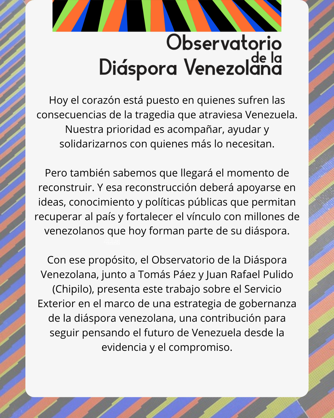 Colecta Solidaria de Donación Colecta Solidaria de Donación